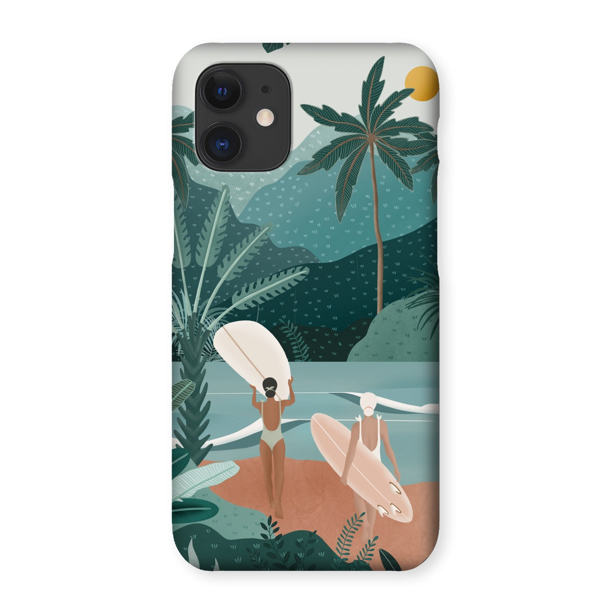 Jungle vibes sea slim phone case