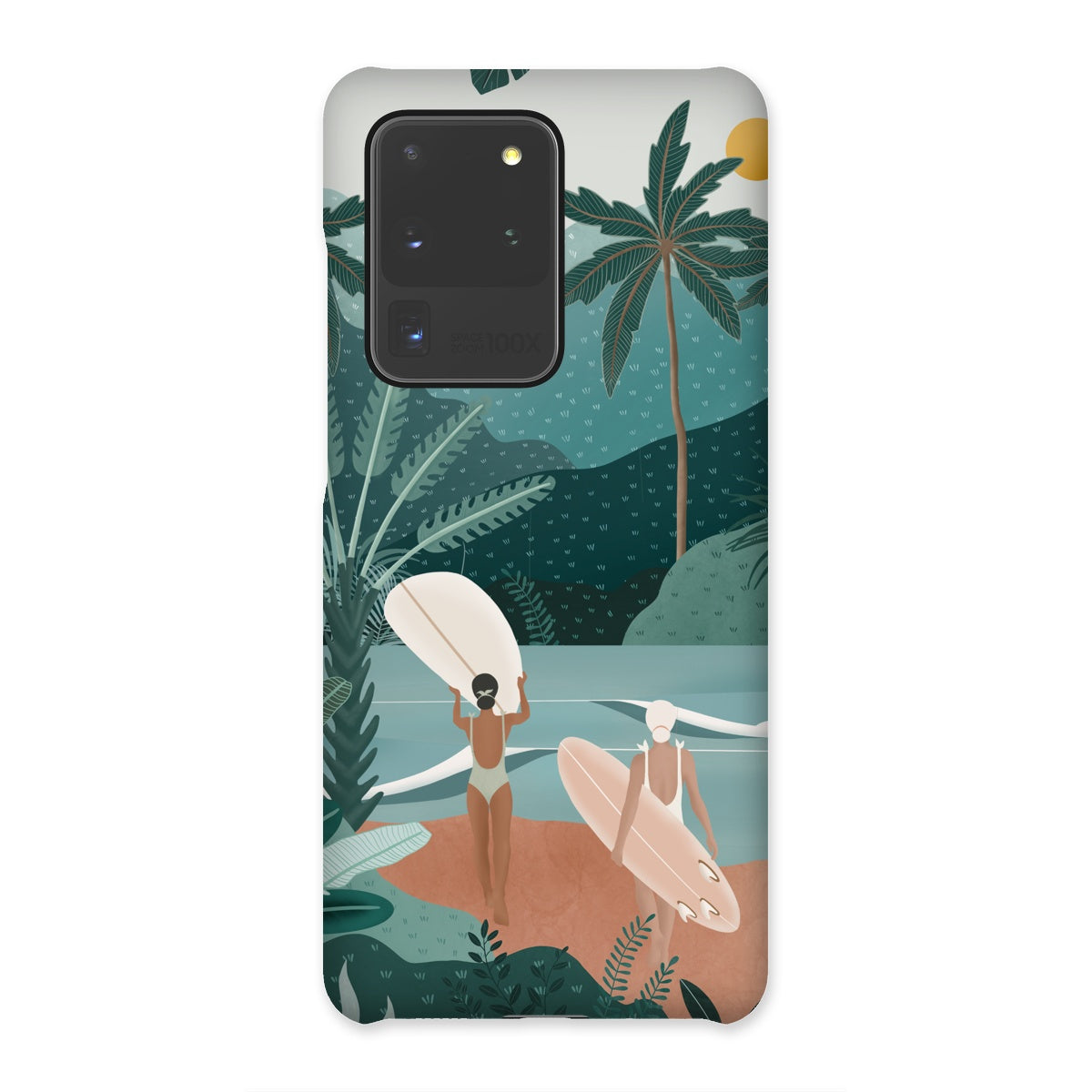 Jungle vibes sea slim phone case