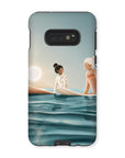 Morning surf session reinforced phone case