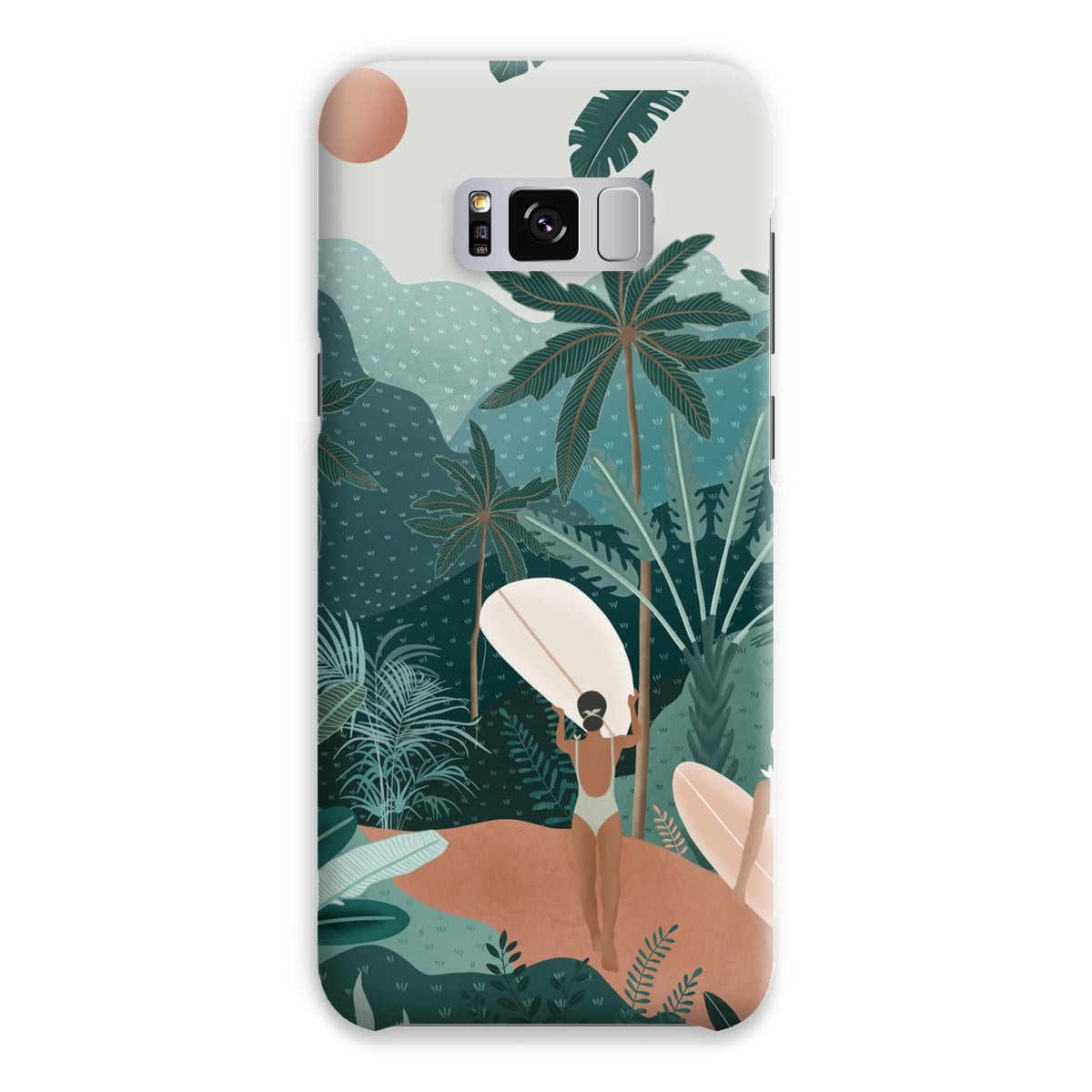 Jungle vibes slim phone case