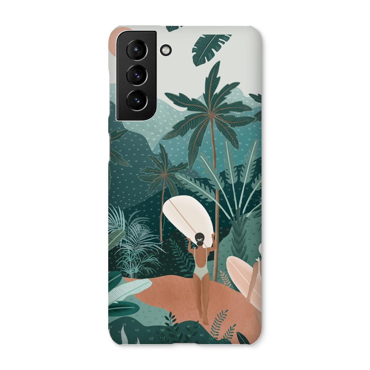 Jungle vibes slim phone case