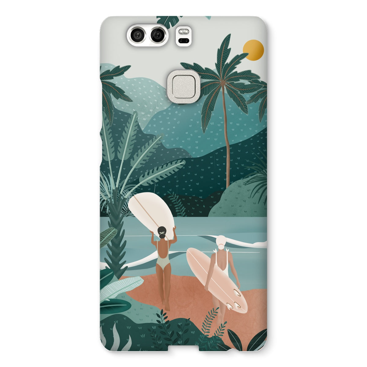 Jungle vibes sea slim phone case