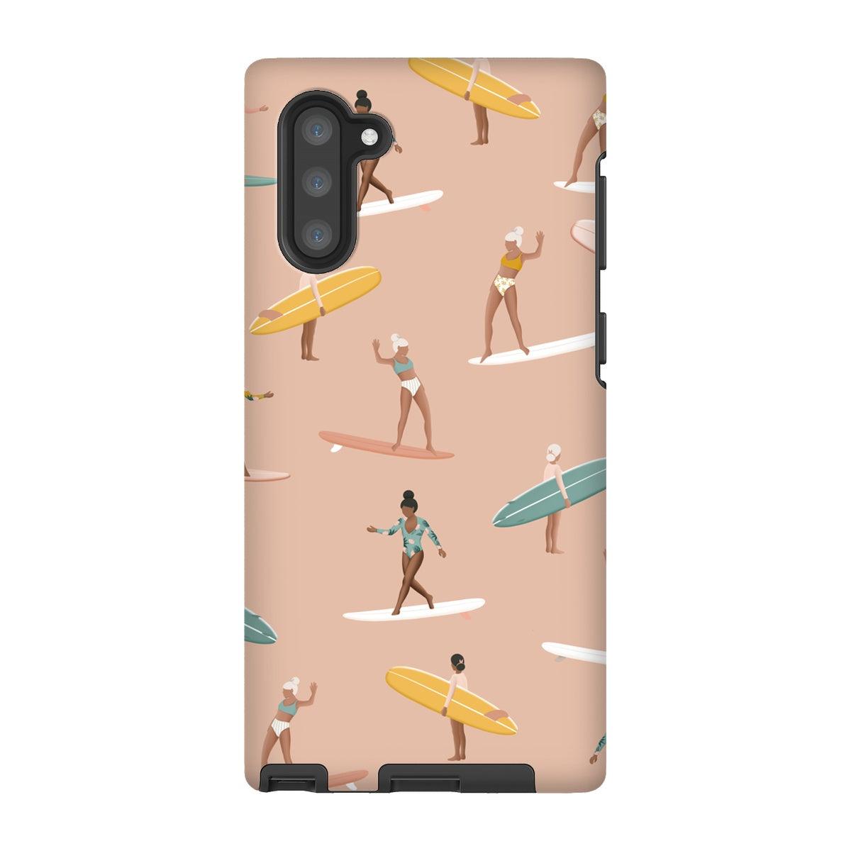 Surf pattern  Tough Phone Case