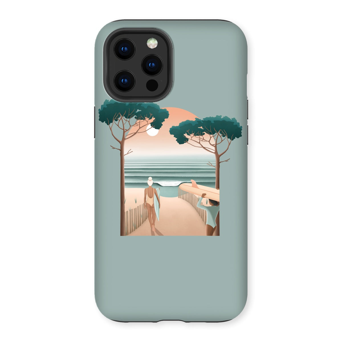 Coque de téléphone renforcée vue sur les Landes