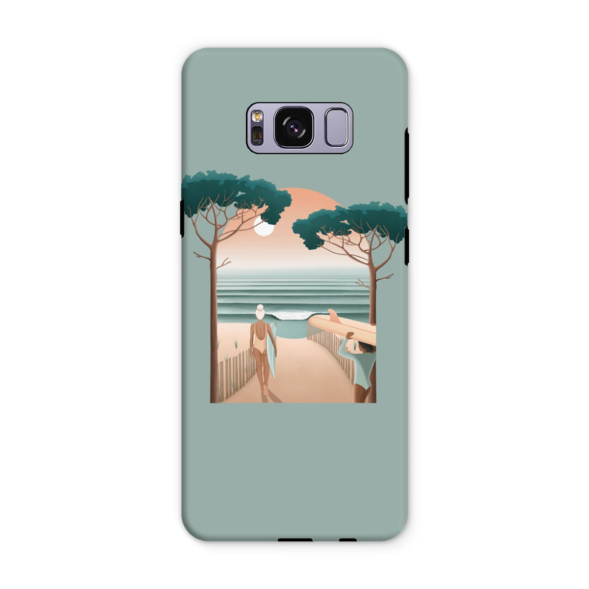 Coque de téléphone renforcée vue sur les Landes