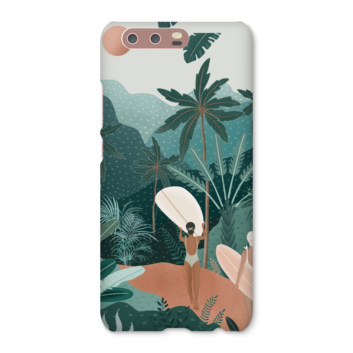 Jungle vibes slim phone case