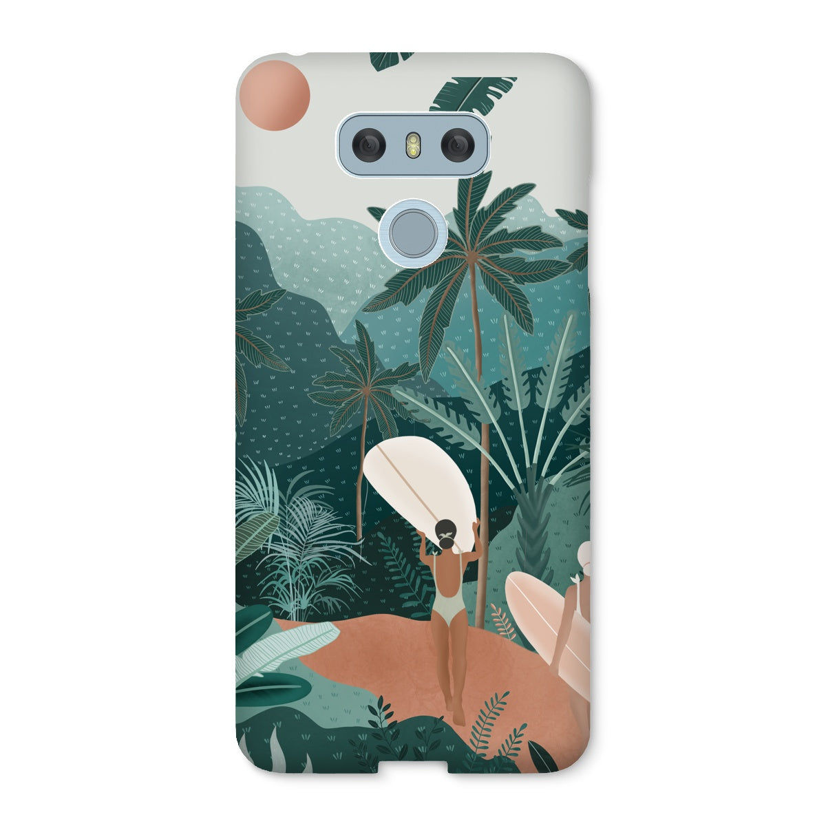 Jungle vibes slim phone case