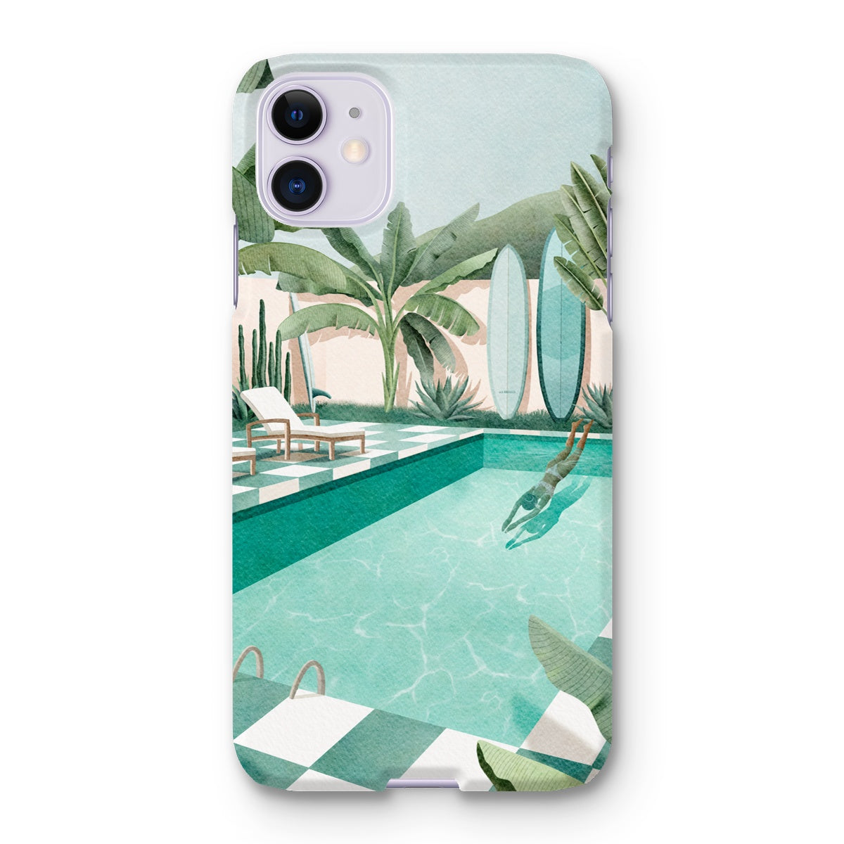 Coque de téléphone slim Tropical vibes