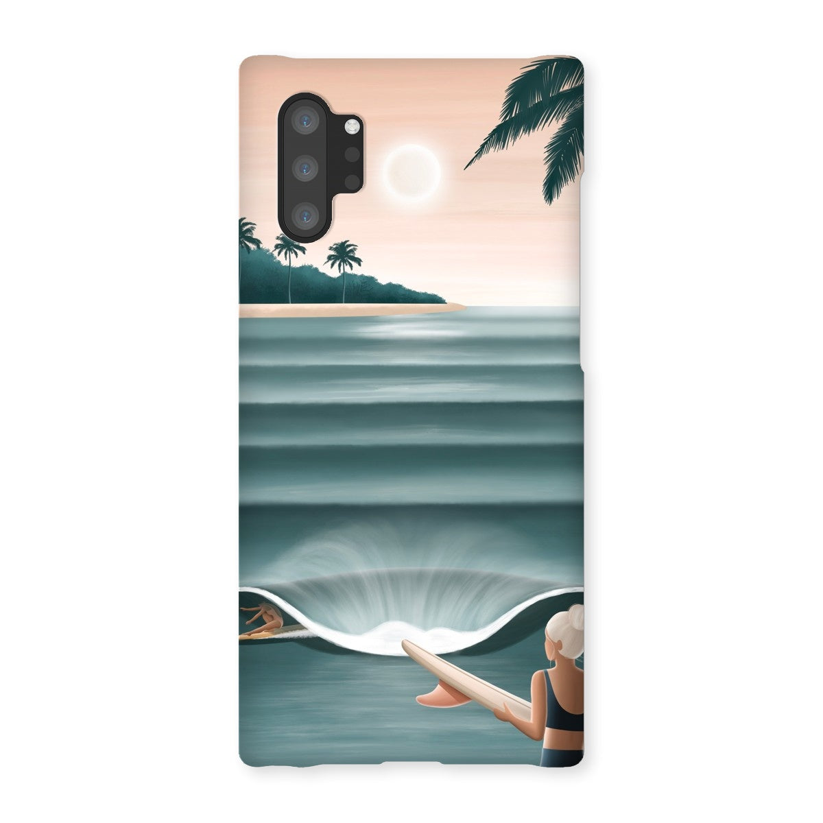 Dreamy lines slim phone case