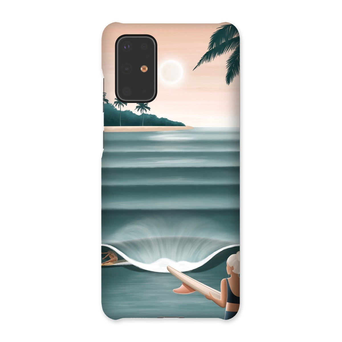 Dreamy lines slim phone case