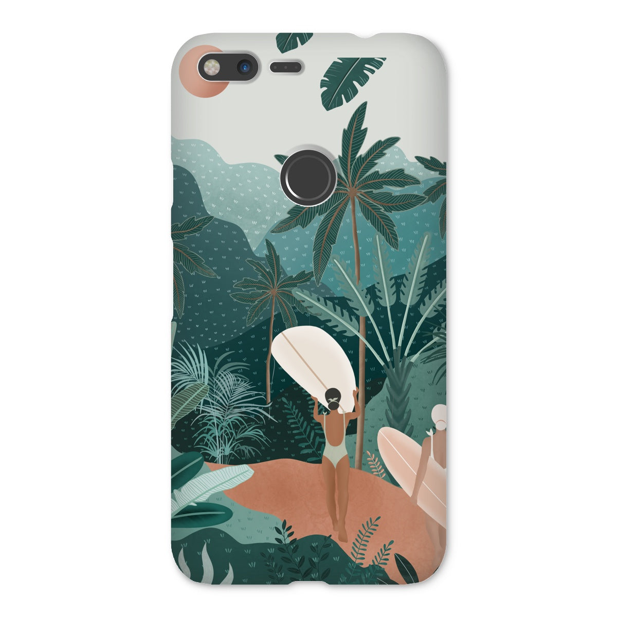 Jungle vibes slim phone case