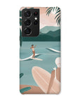 Surfers' heaven slim phone case