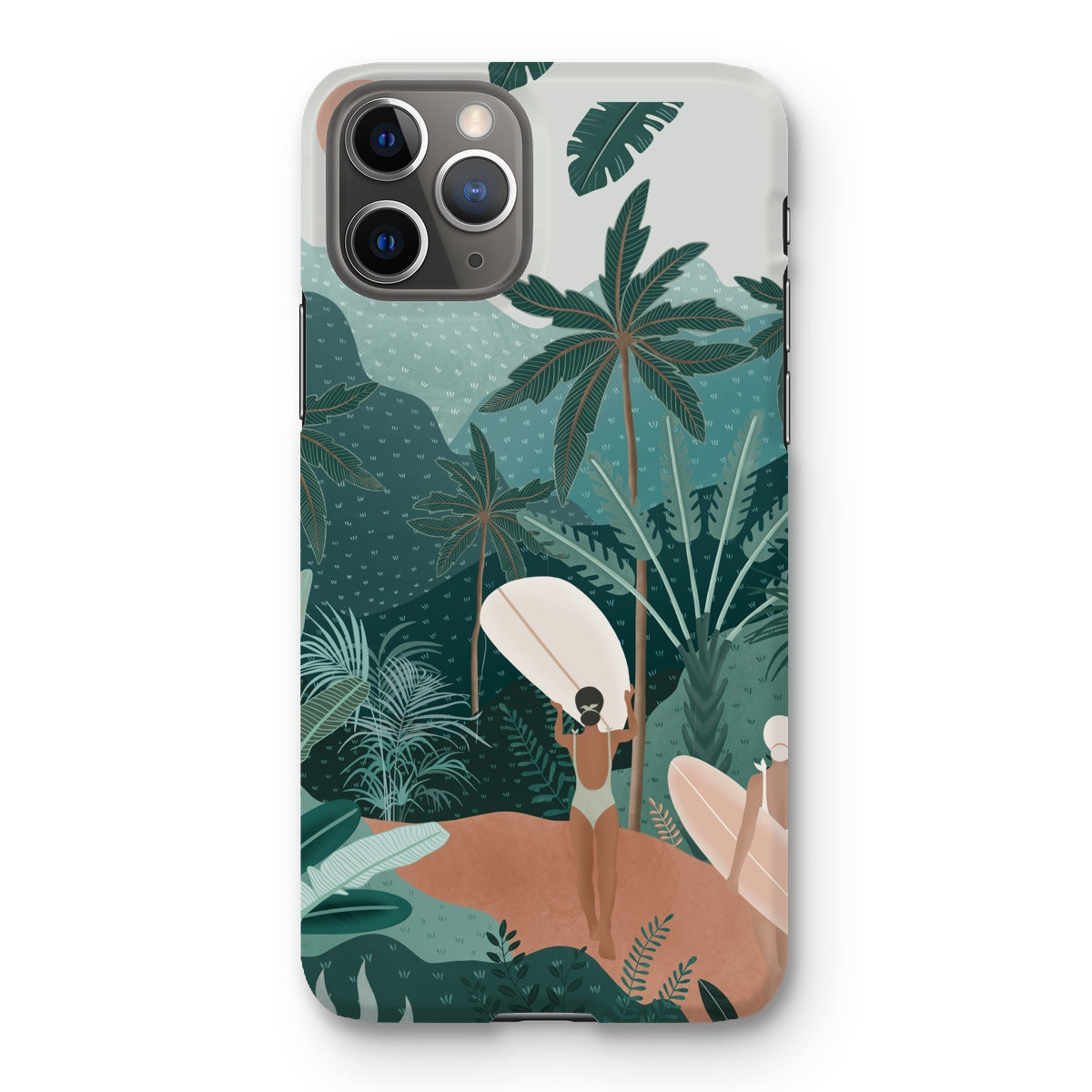 Jungle vibes slim phone case