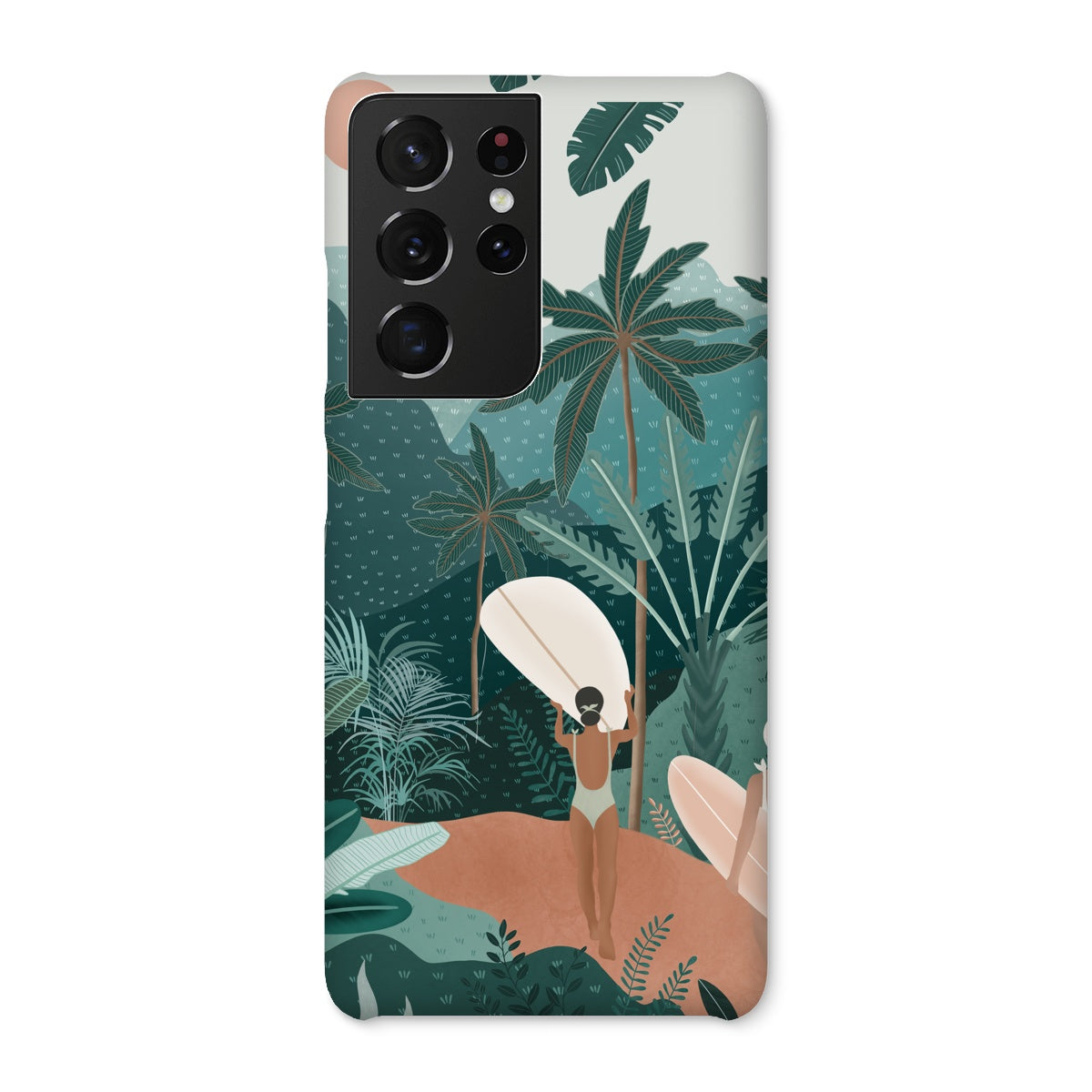 Jungle vibes slim phone case