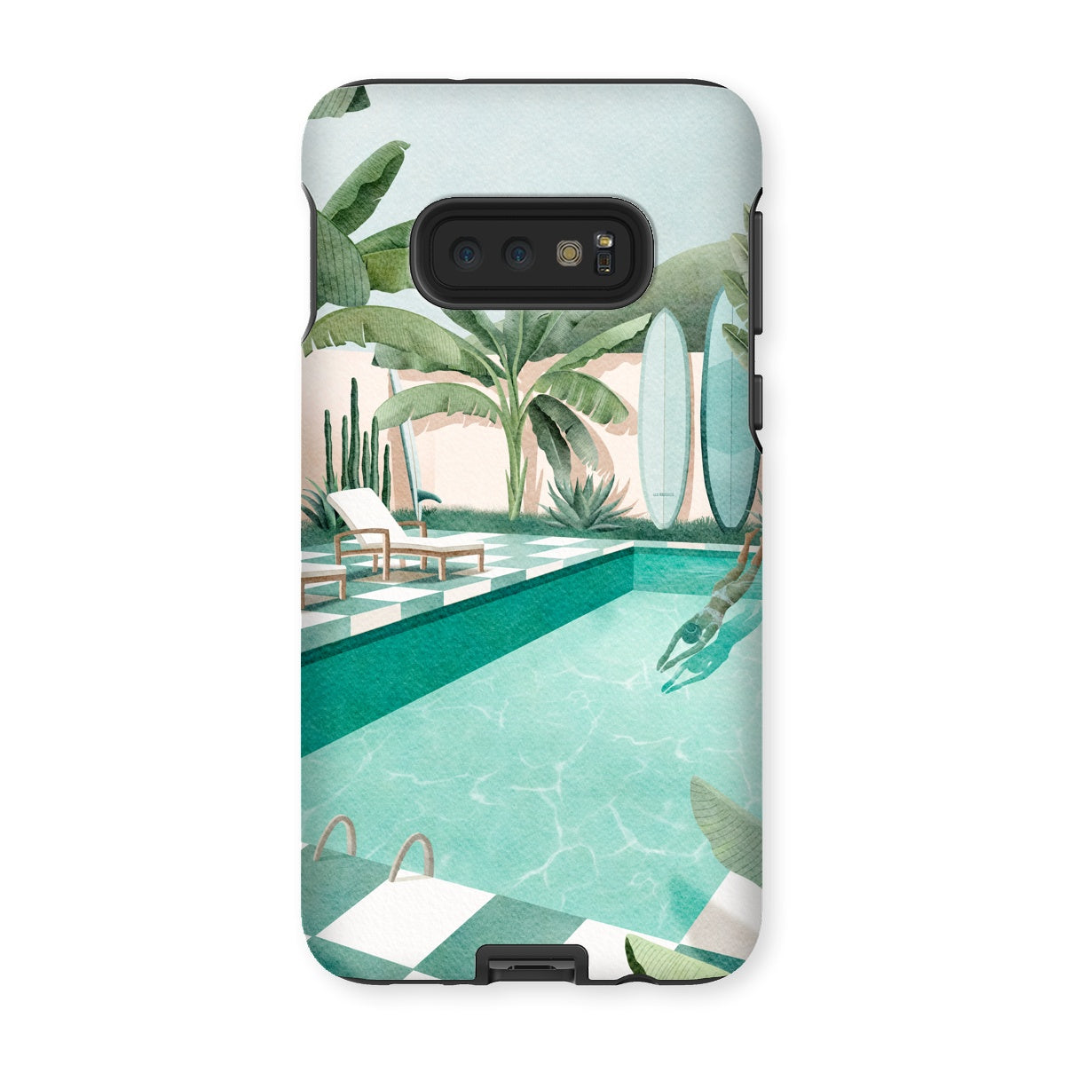 Coque de téléphone renforcée Tropical vibes