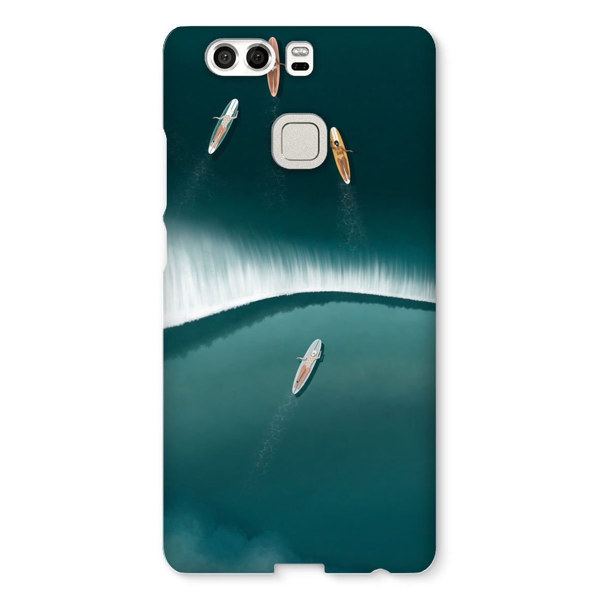 Slim Line up in Zicatela phone case