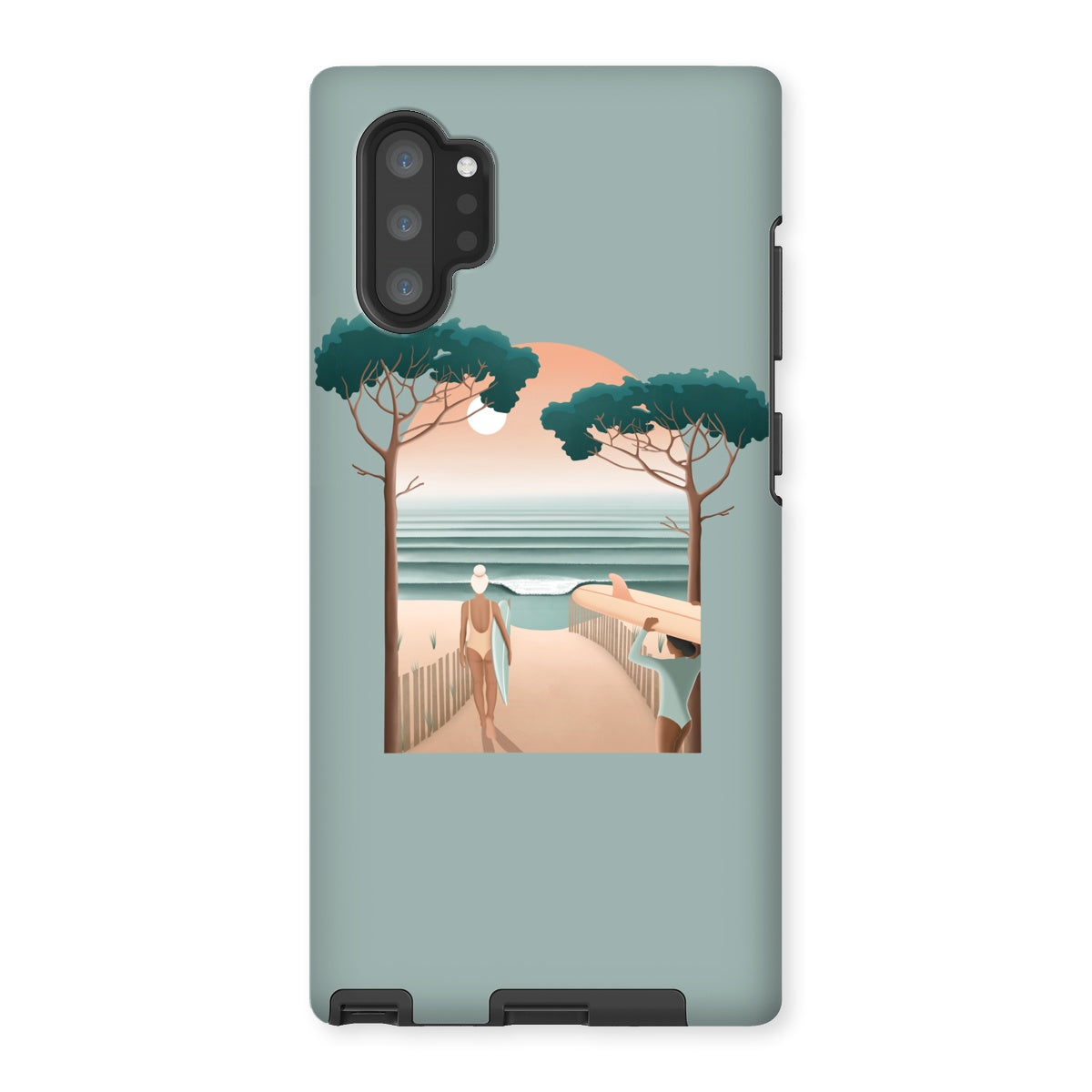 Coque de téléphone renforcée vue sur les Landes