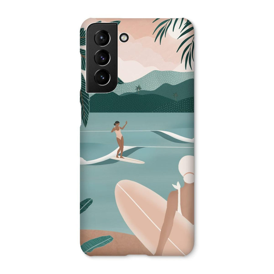 Surfers' heaven slim phone case
