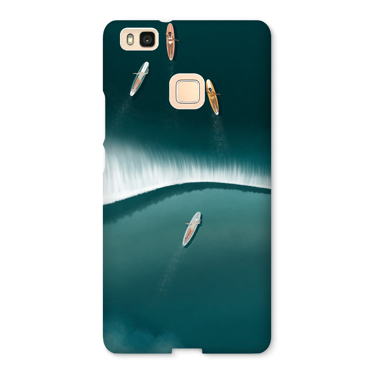 Slim Line up in Zicatela phone case