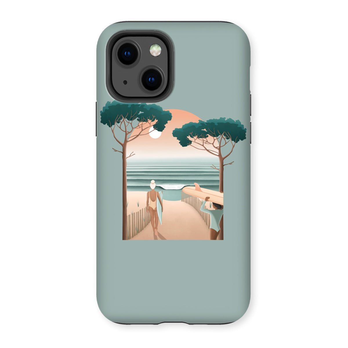 Coque de téléphone renforcée vue sur les Landes