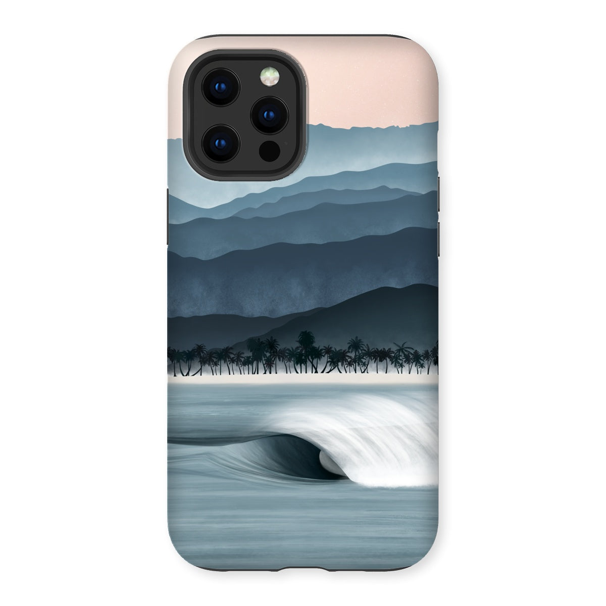 Between ocean &amp; mountains reinforced phone case