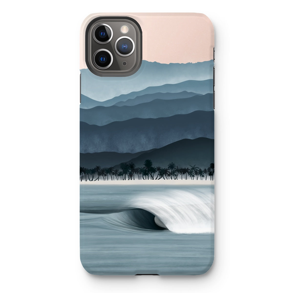 Between ocean &amp;amp; mountains reinforced phone case