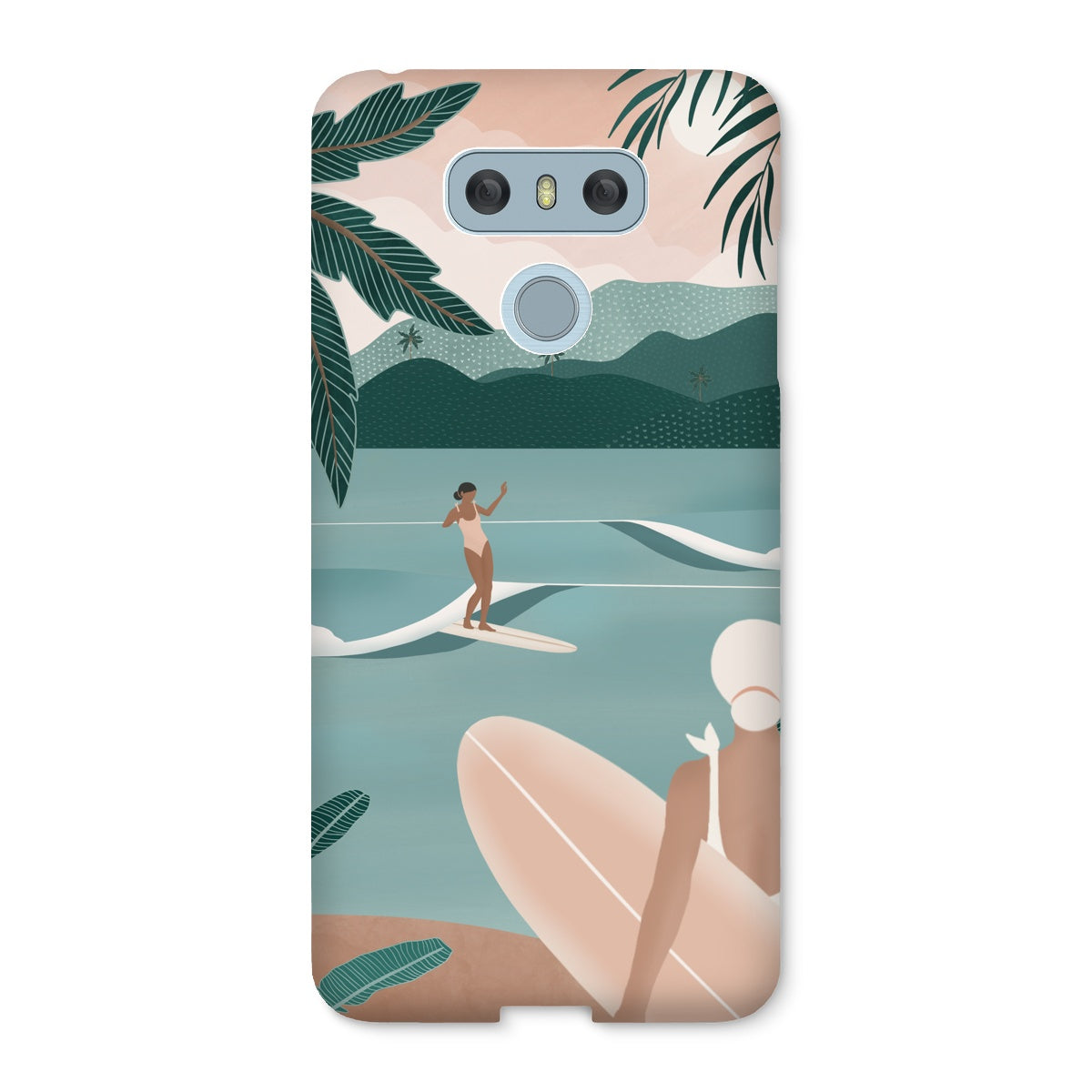 Surfers&#39; heaven slim phone case