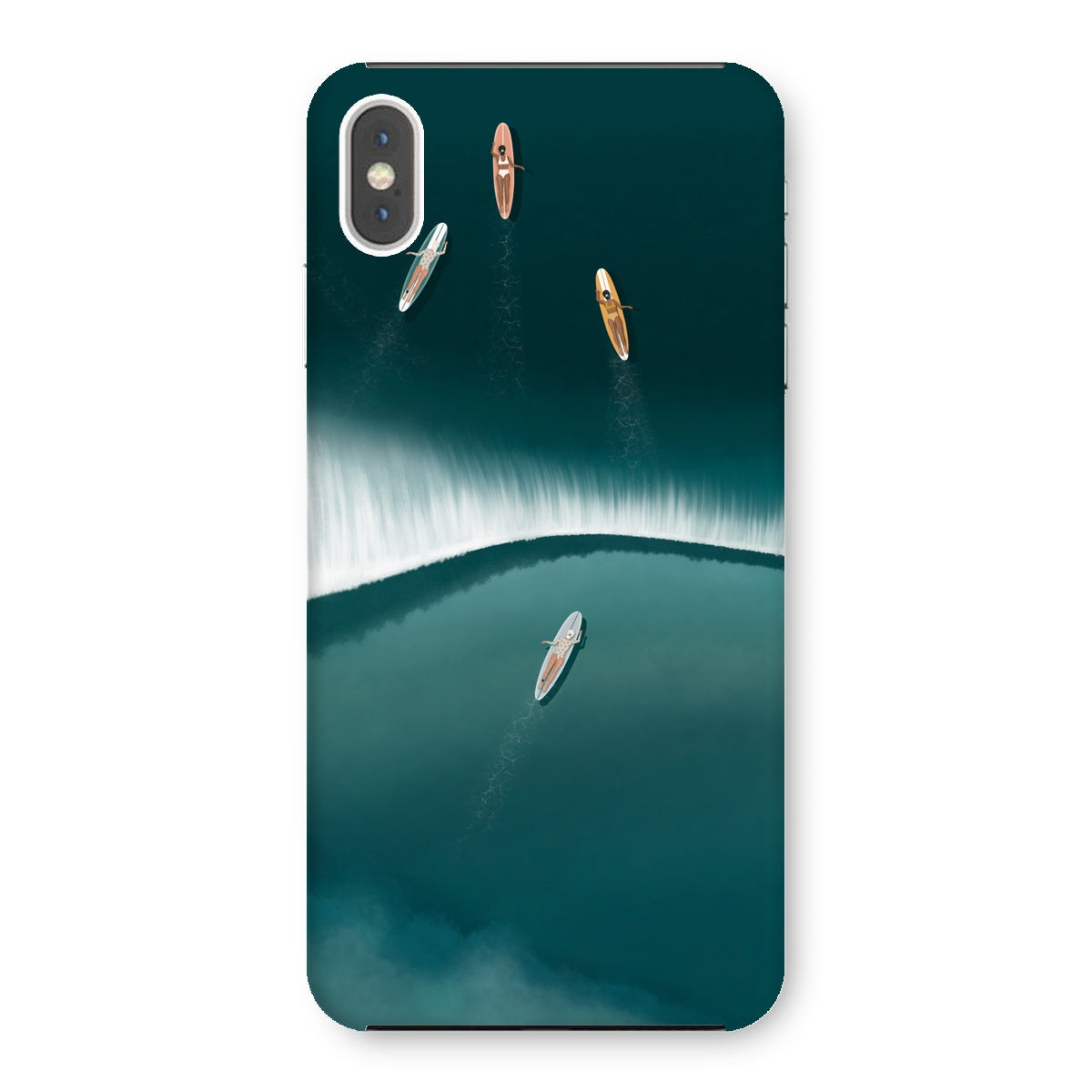 Slim Line up in Zicatela phone case