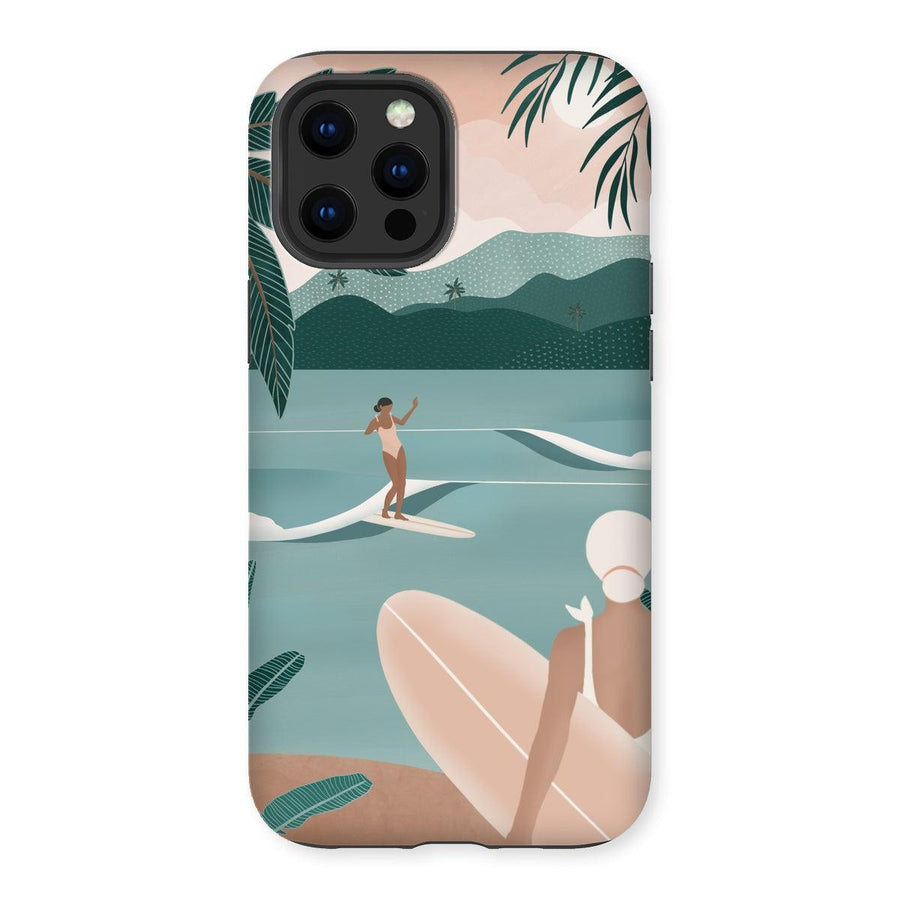 Surfers' heaven reinforced phone case