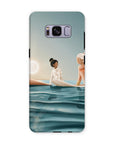 Morning surf session reinforced phone case