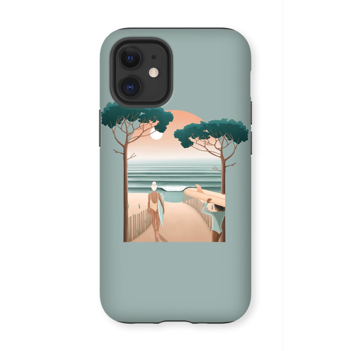 Coque de téléphone renforcée vue sur les Landes