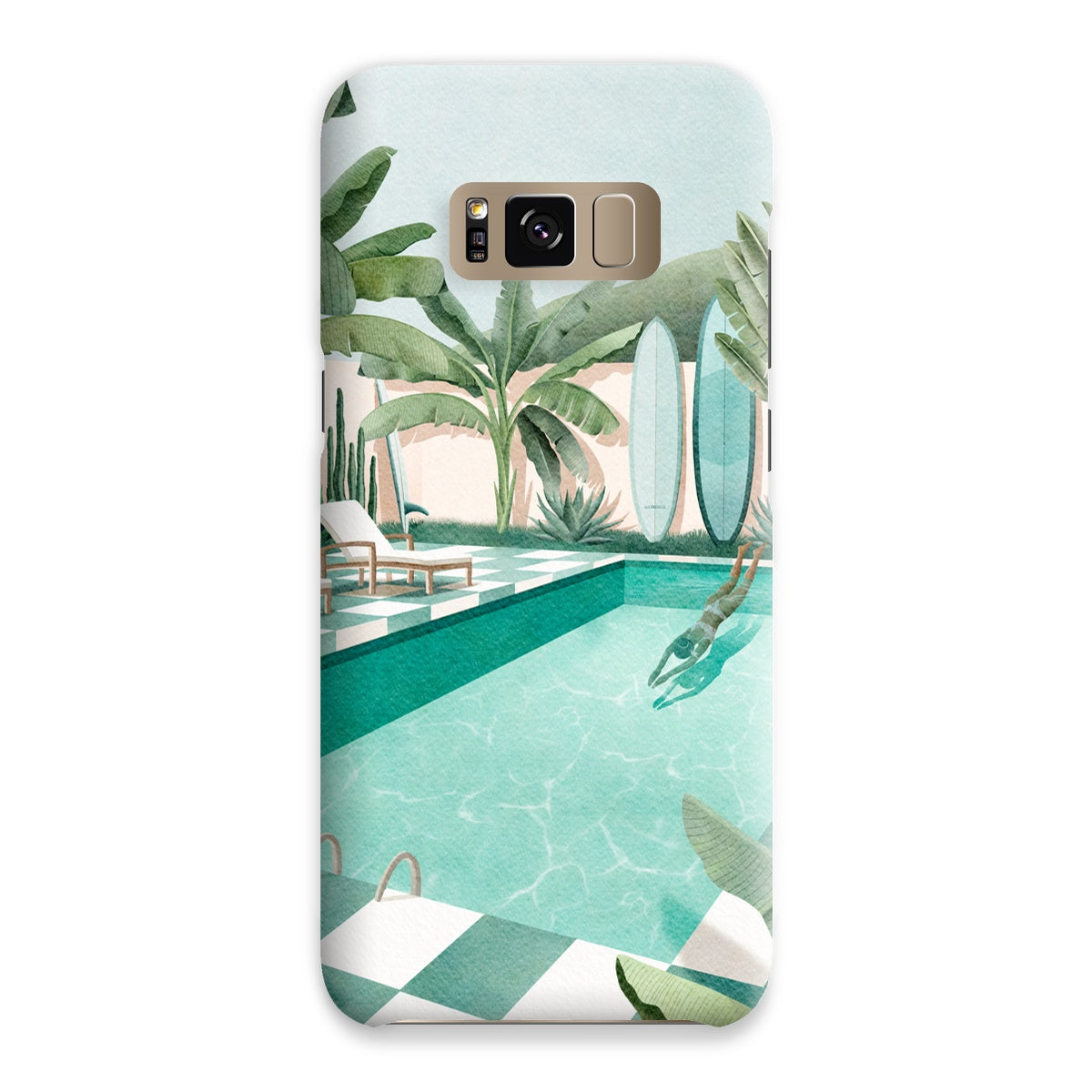 Coque de téléphone slim Tropical vibes