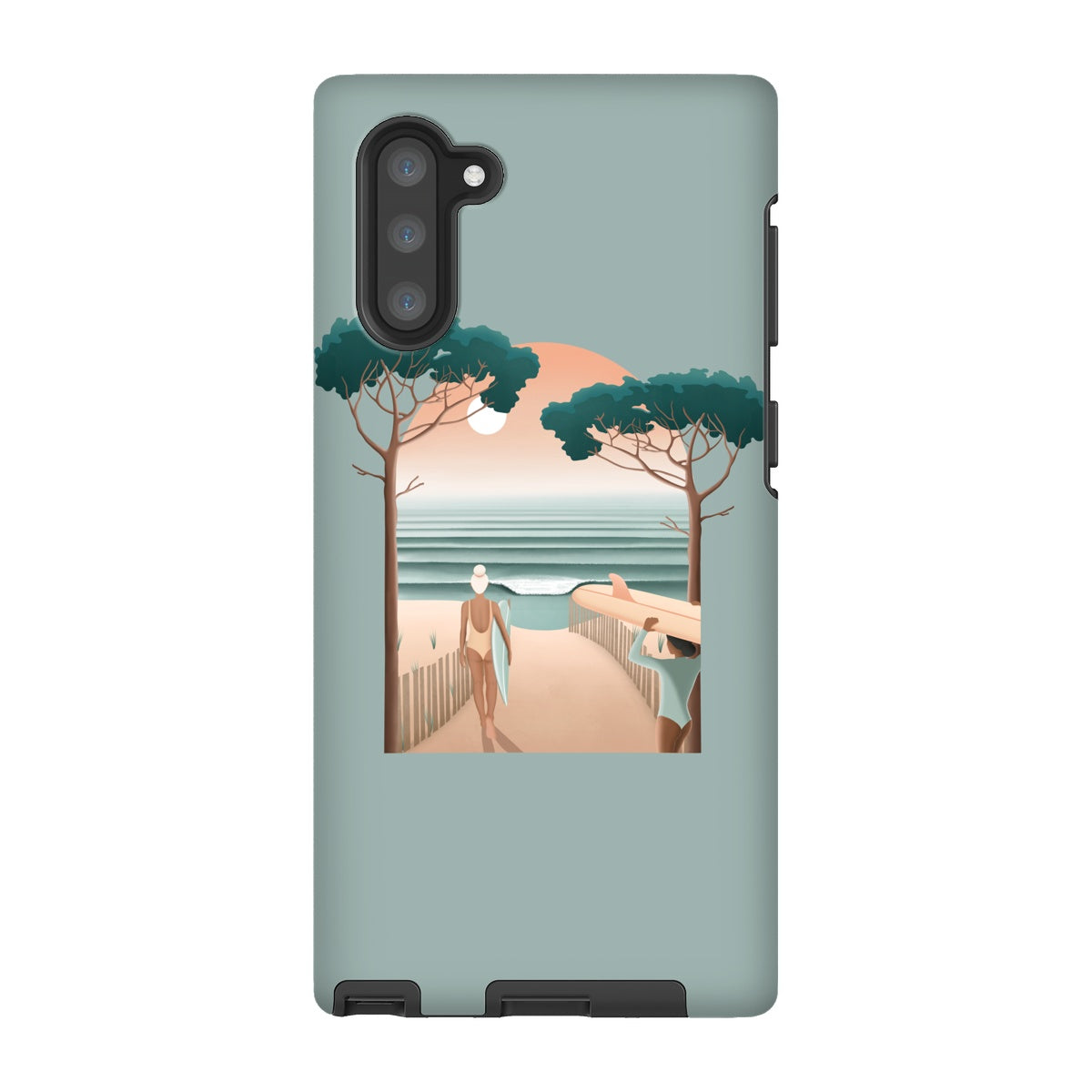 Coque de téléphone renforcée vue sur les Landes