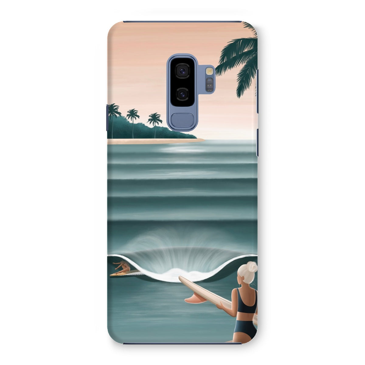 Dreamy lines slim phone case