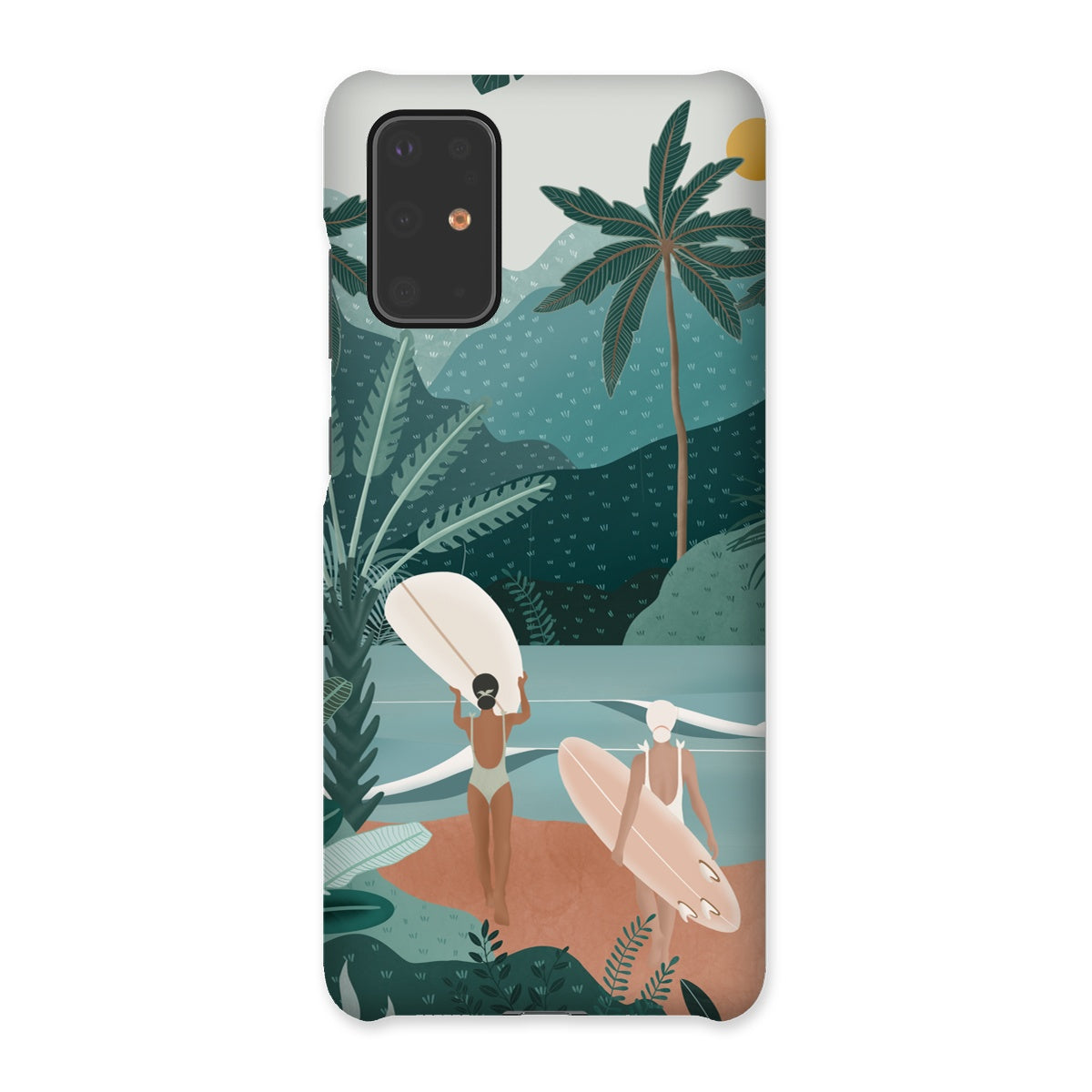 Jungle vibes sea slim phone case