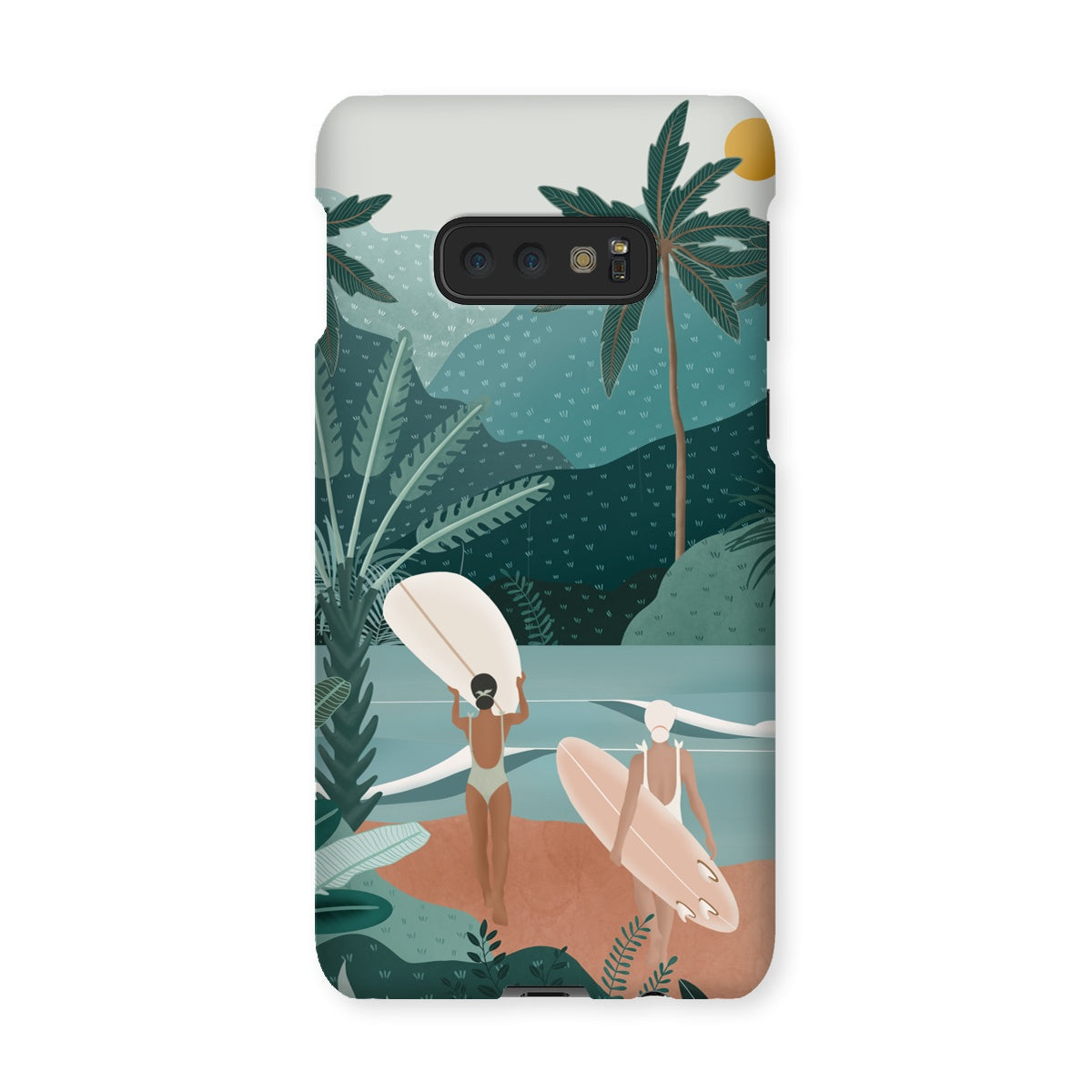 Jungle vibes sea slim phone case