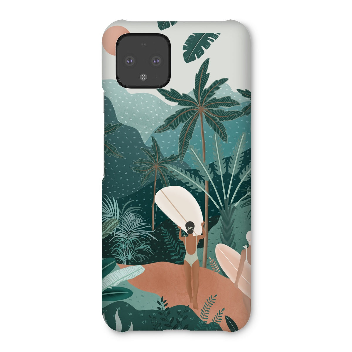 Jungle vibes slim phone case