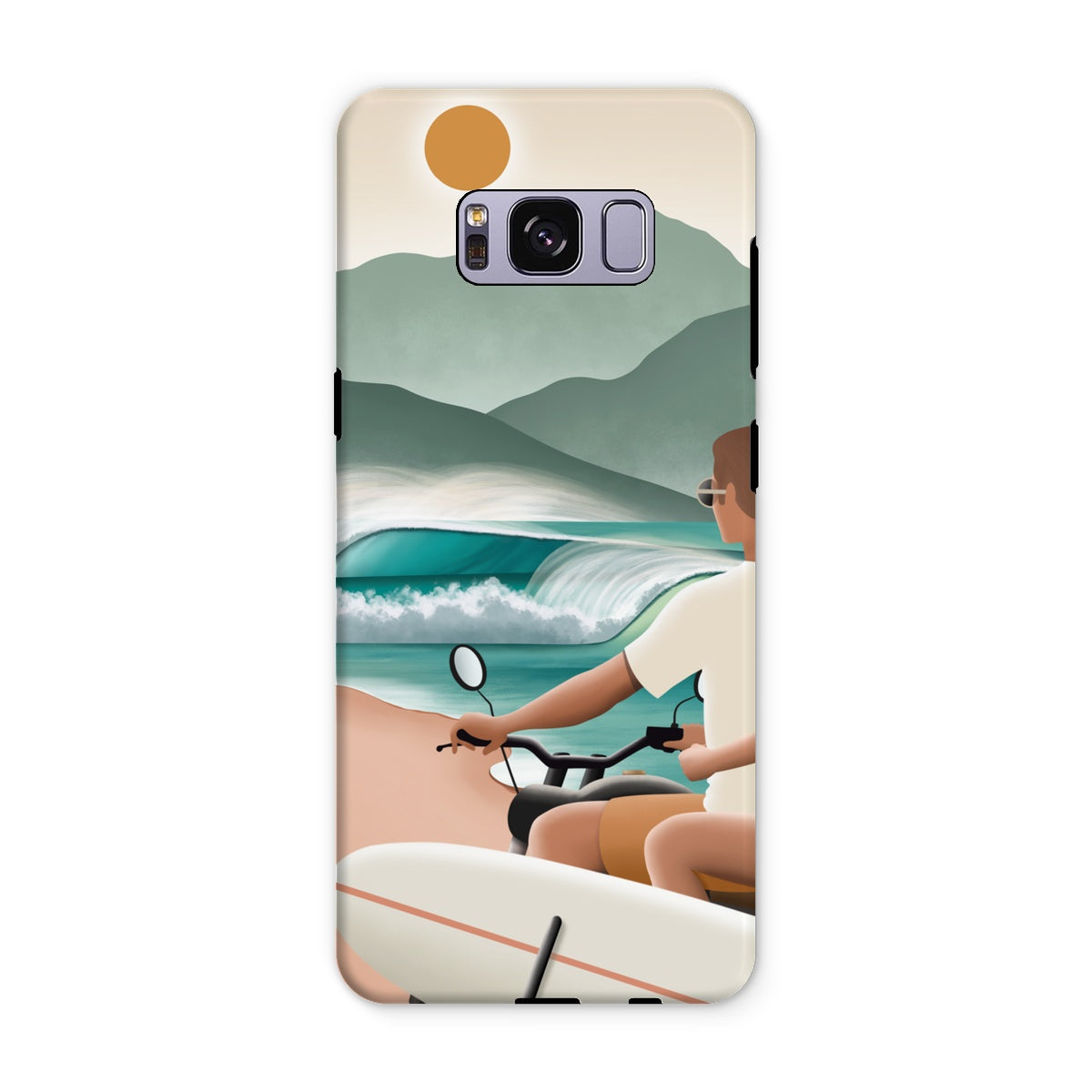 Coque de téléphone renforcée Surf love