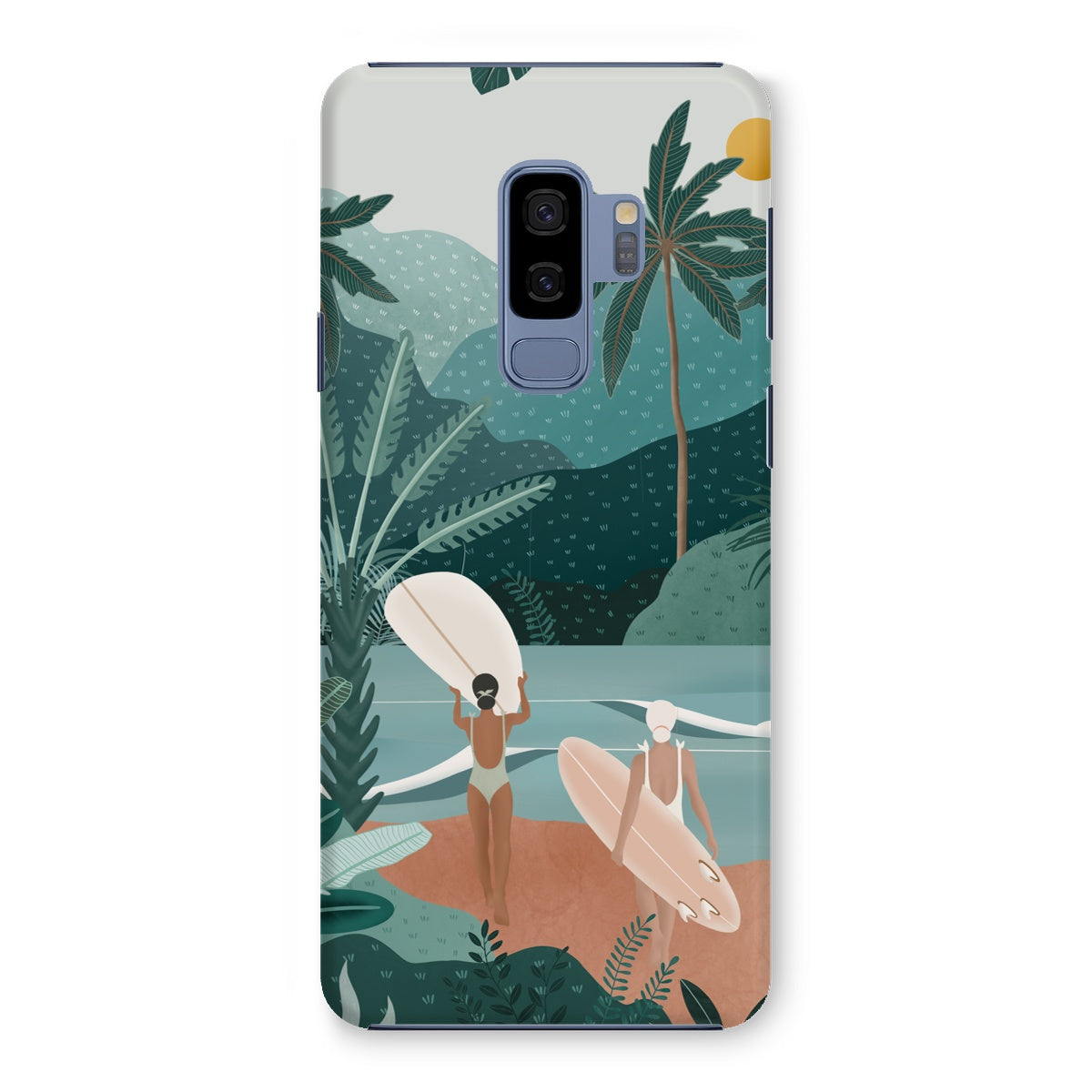 Jungle vibes sea slim phone case