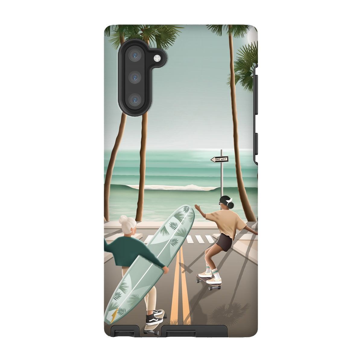 Coque de téléphone renforcée California vibes