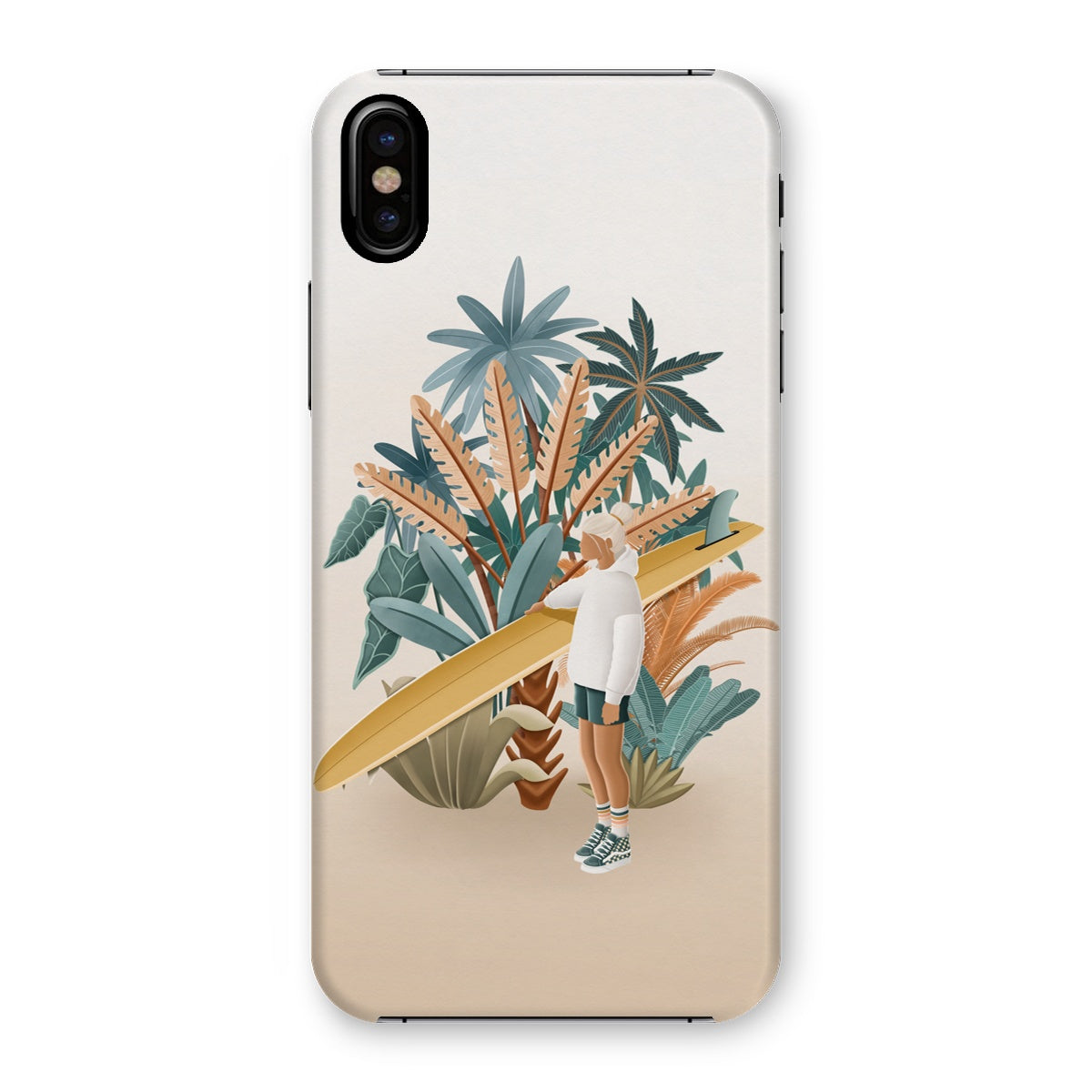 Coque de téléphone Slim Jardin d&#39;hiver