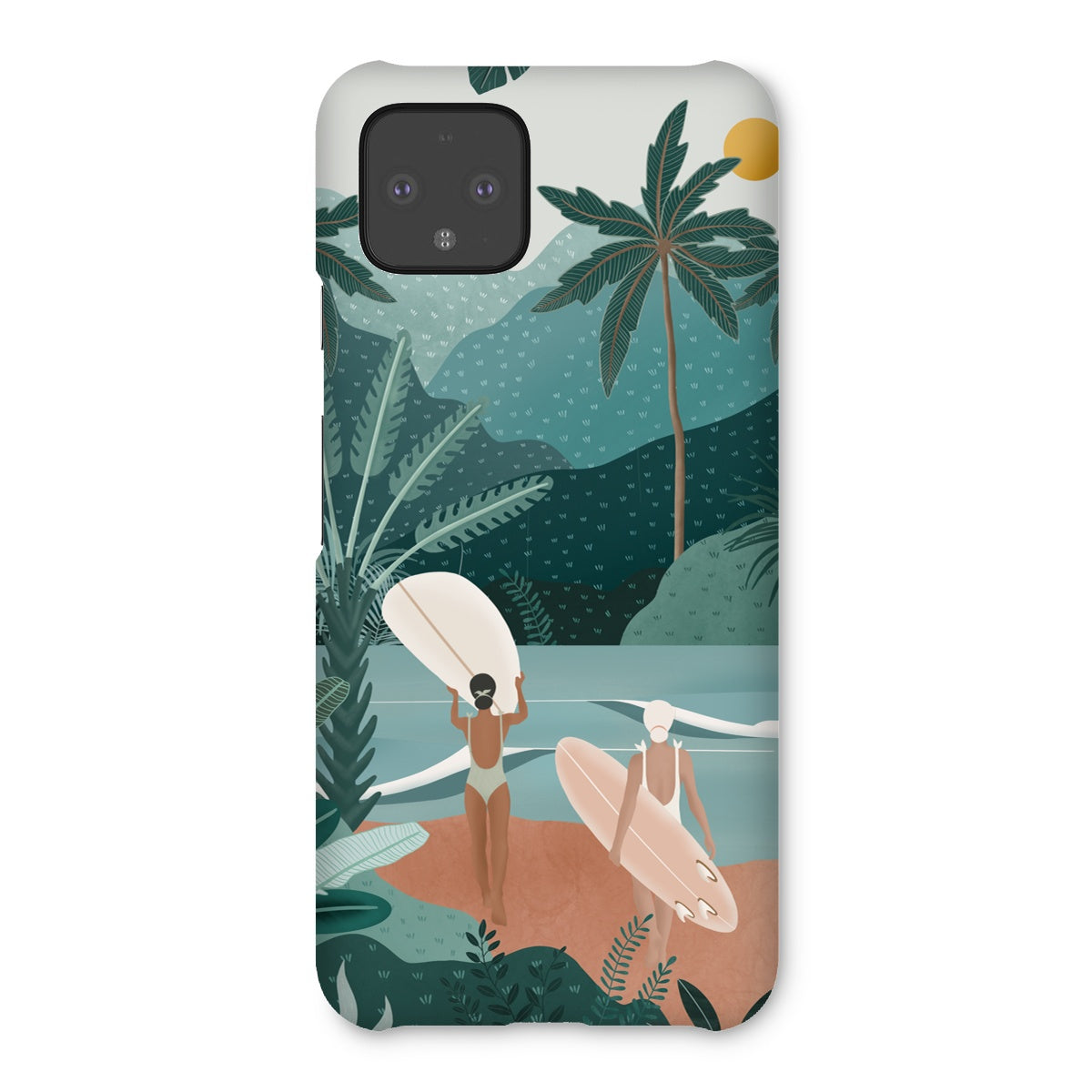 Jungle vibes sea slim phone case