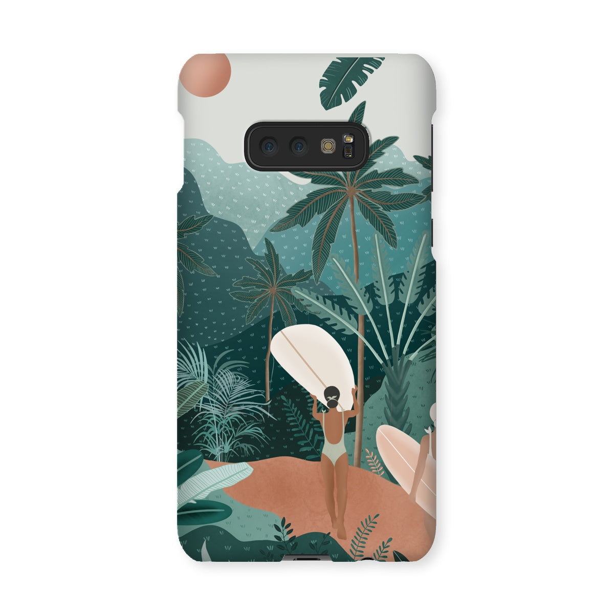 Jungle vibes slim phone case