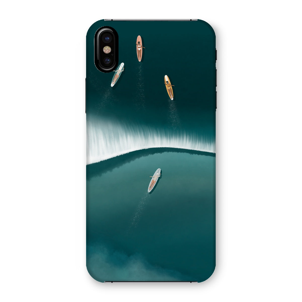 Slim Line up in Zicatela phone case