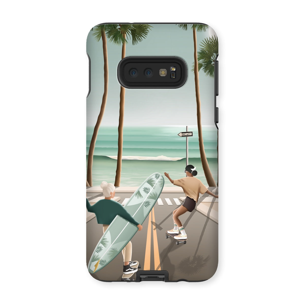 Coque de téléphone renforcée California vibes