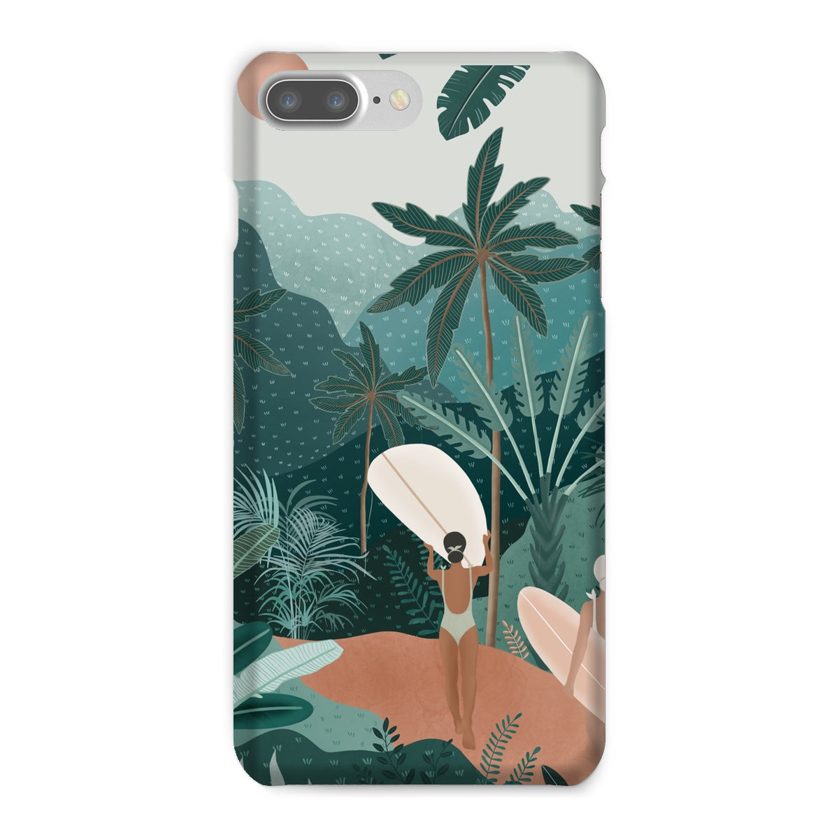 Jungle vibes slim phone case