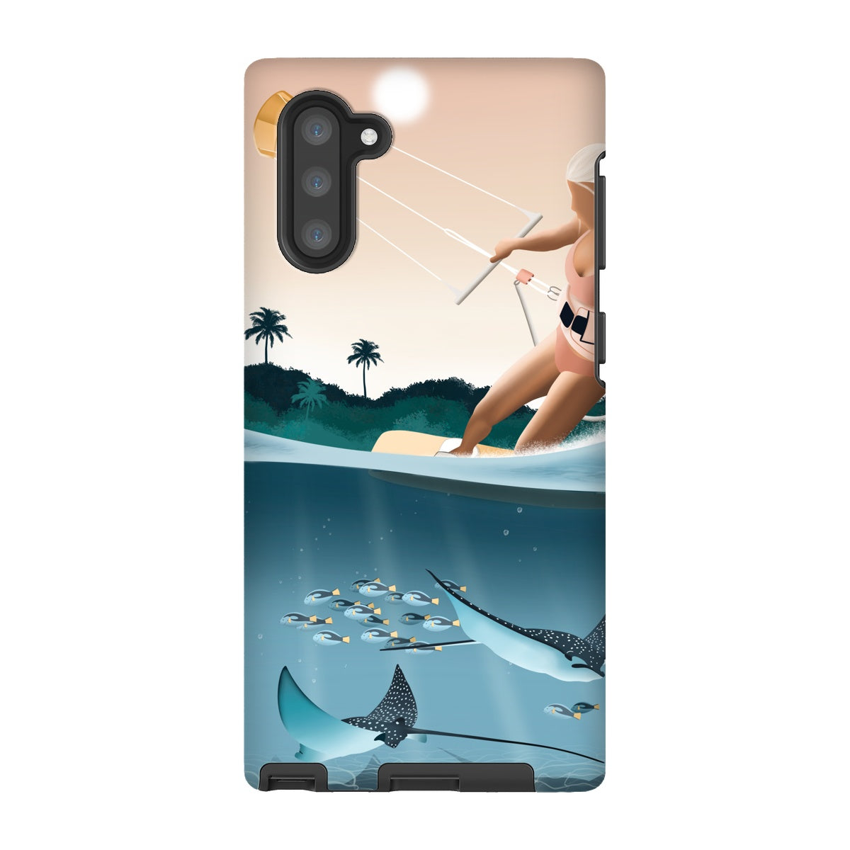 Coque de téléphone renforcée Kitesurf