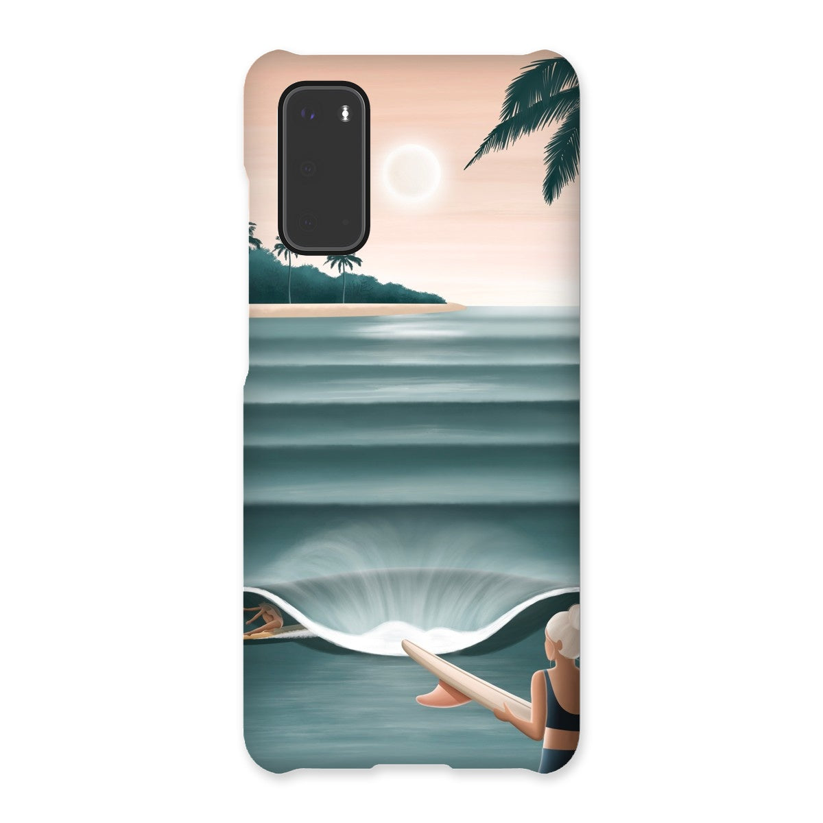 Dreamy lines slim phone case