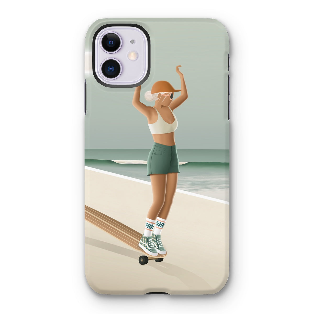 Coque de téléphone renforcée Hang ten