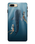 Scuba diving with friends reinforced phone case